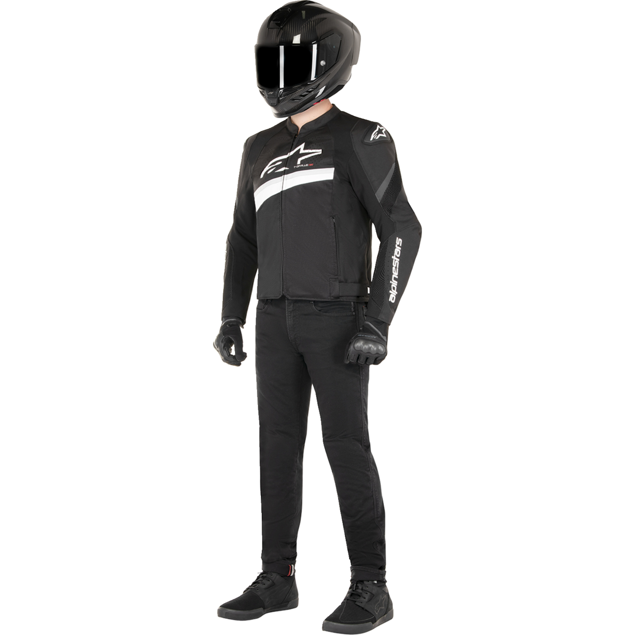 ALPINESTARS T-GP Plus R v4 Airflow Jacket - Black/White - XL 3300624-12-XL