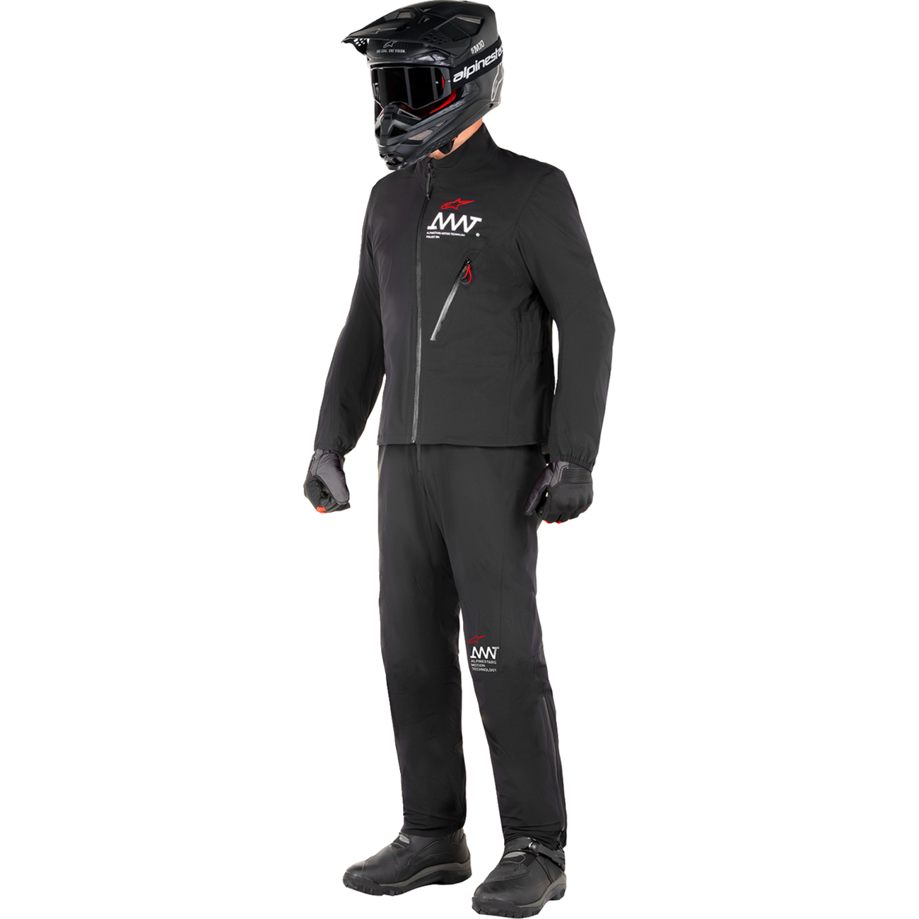 ALPINESTARS AMT Storm Gear Drystar? XF Jacket - Black - Small 3200324-10-S