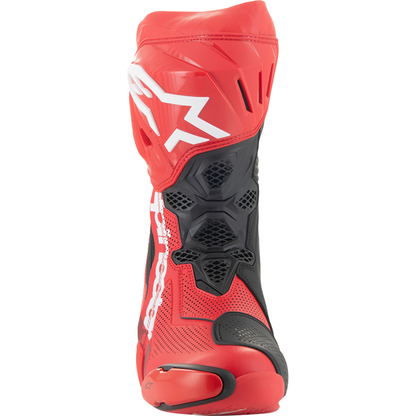 ALPINESTARS Supertech R Vented Boots - Red - US 12 / EU 47 2220121-3029-47
