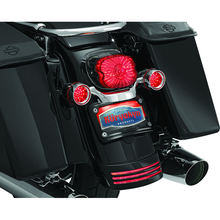 Kuryakyn Curved License Plate Mount Black