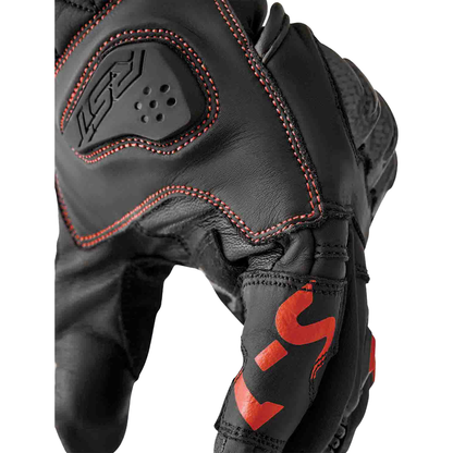 S1 Glove Blk/Red Leather 2xl