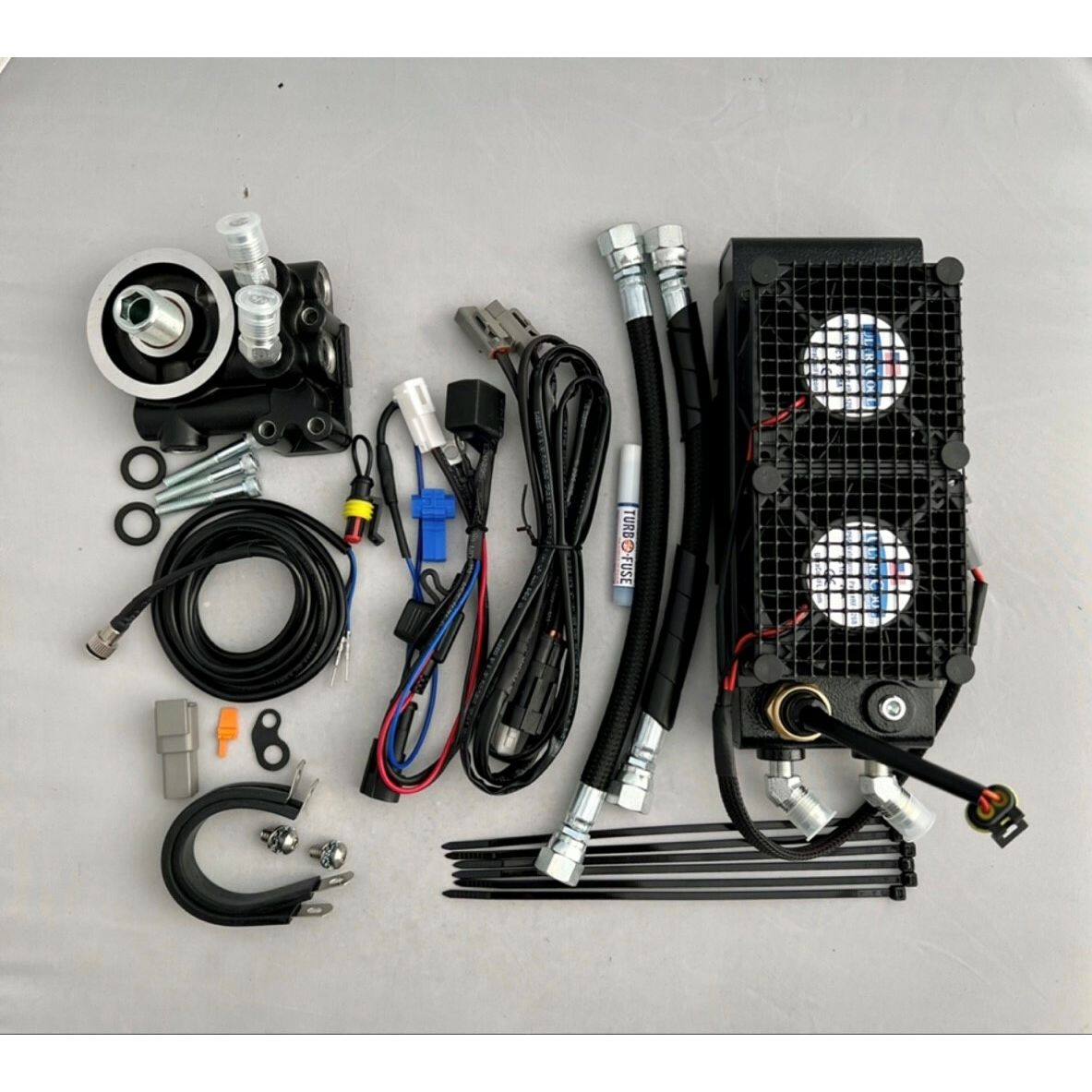 Indian Oil Cooler Side Mount Naked