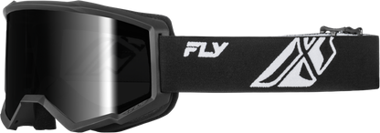 Focus  Goggle  Black/White W/Dark Smoke Hydrophoc Lens