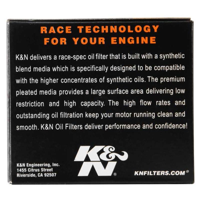 K&N Aprilia / Bombardier / Can-Am / Ski Doo 2.219in OD x 2.969in H Oil Filter