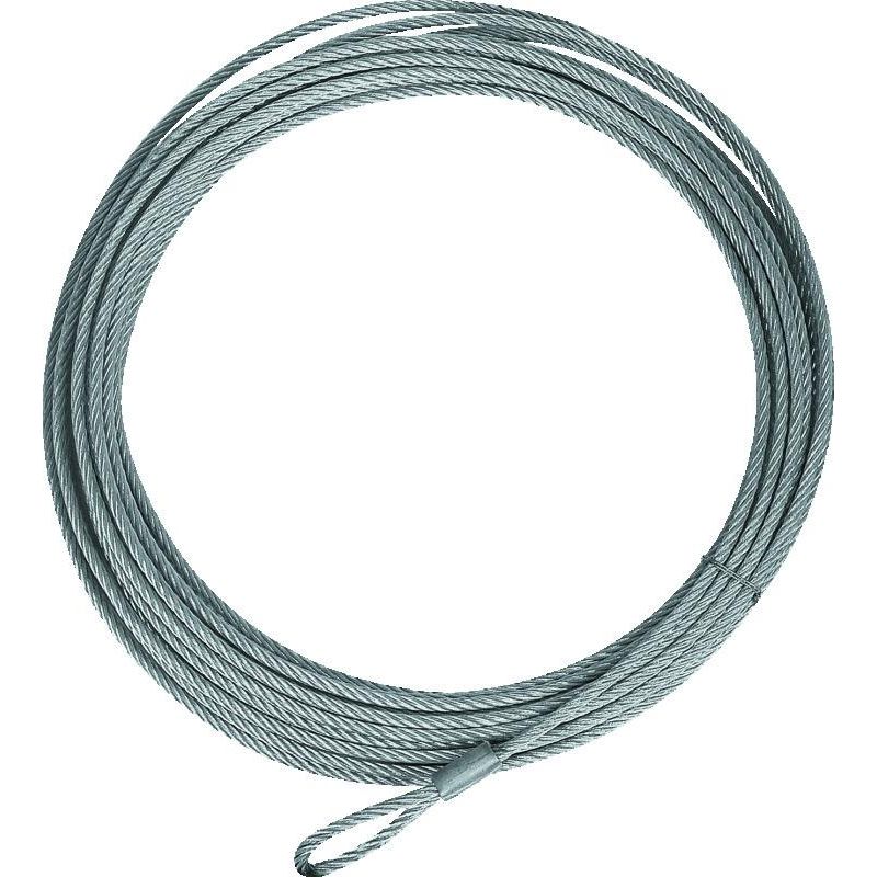 QuadBoss Winch Cable - 39ft x 3/16in - 2500lb