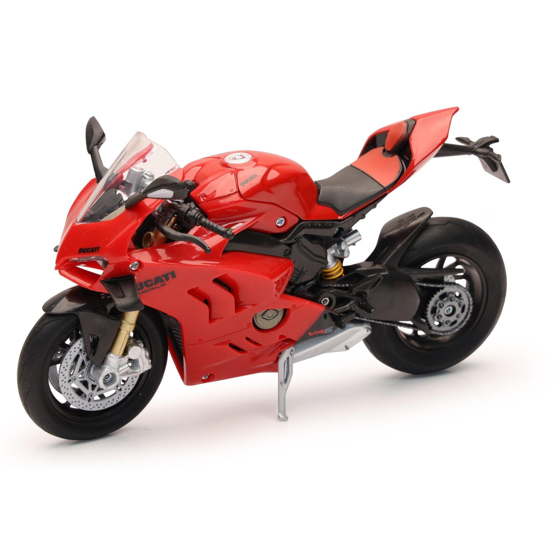1:12 Scale Super Sport Bike Ducati Panigale V4 S (Red)