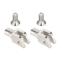 Mx Style M8 Pass Footpegs Black