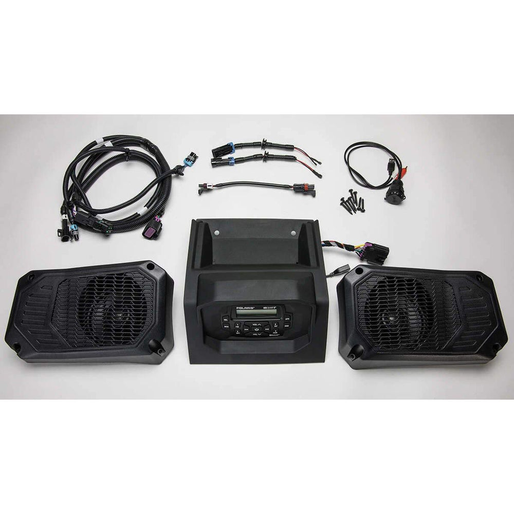 
                      
                        Polaris Off Road Bluetooth, Apple Control, AM/FM Dash Stereo & 2 X 5.25 Speakers by MB Quart
                      
                    