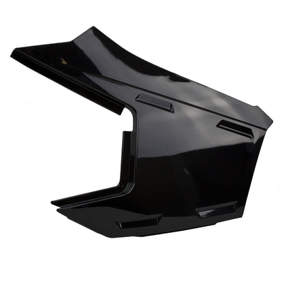 Polaris ATV Side Panel, Left, Gloss Black, Genuine OEM Part 5438554-070, Qty 1