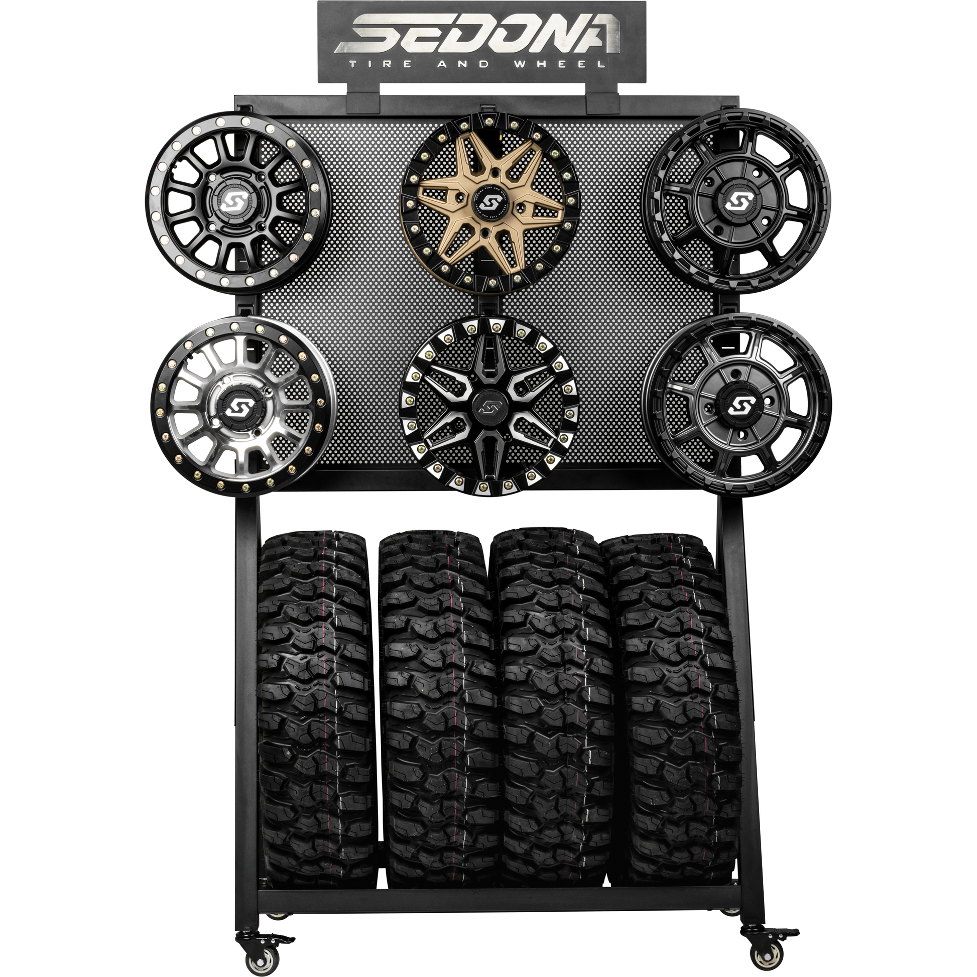 Tire And Wheel Display Base