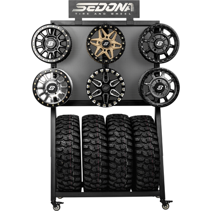 Tire And Wheel Display Base