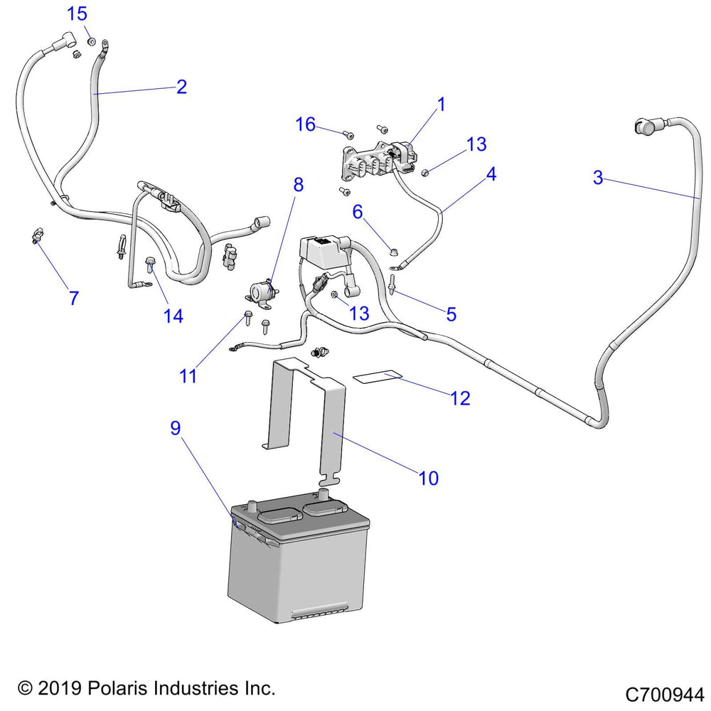 
                      
                        Polaris Ranger CABLE-BATTERY TO SOLENOID, Genuine OEM Part 4017369, Qty 1
                      
                    