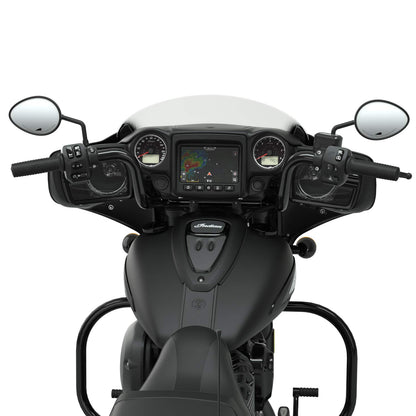 Indian Motorcycle Mid Rise Handlebar, Black - 2884574-266