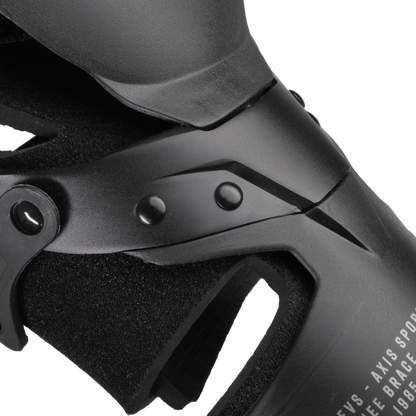 Axis Sport Knee Brace Pair Black/Black/Grey Sm