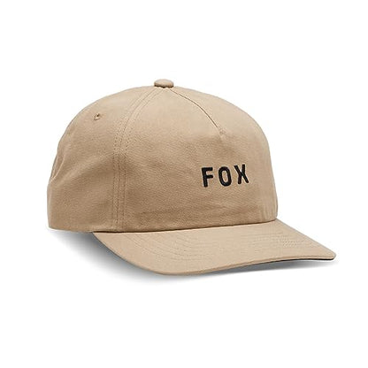 Fox Racing Women's Standard Wordmark Adjustable HAT, Taupe, One Size