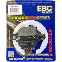 Brake Pads Sfa384 Organic