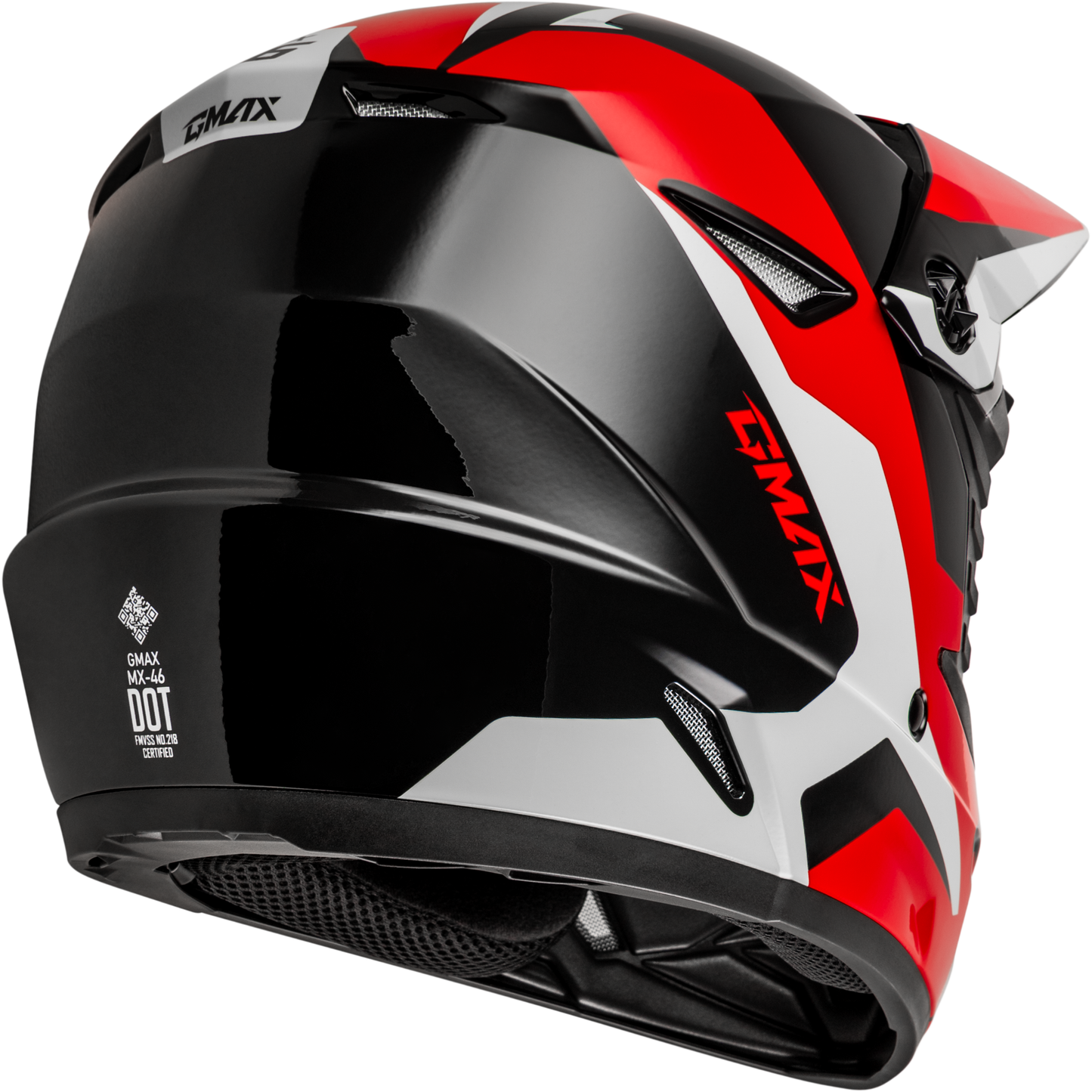 Mx 46y Cyclus Helmet Black/Red Ym