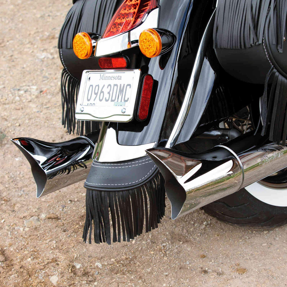 
                      
                        Indian Motorcycle Fish Tail Exhaust Tips, Pair - 2879532-156
                      
                    