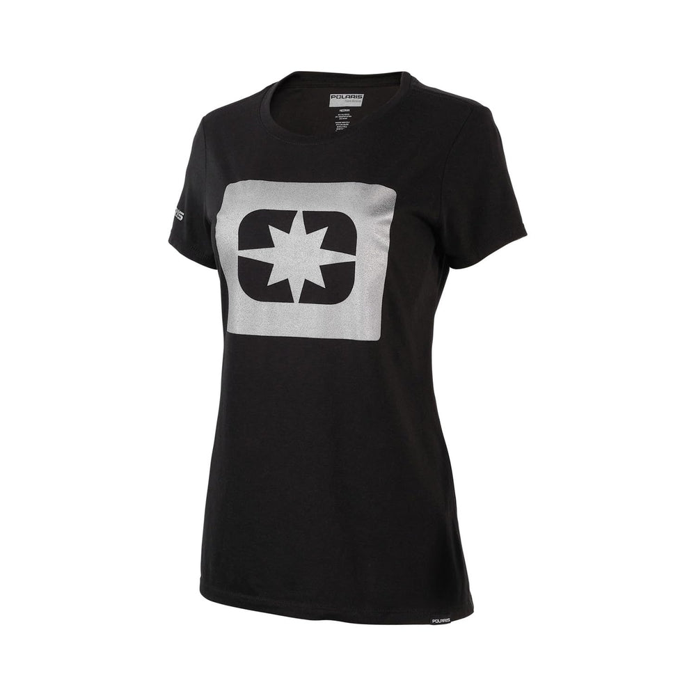 Polaris Off Road Women's Silver Icon Tee - M
