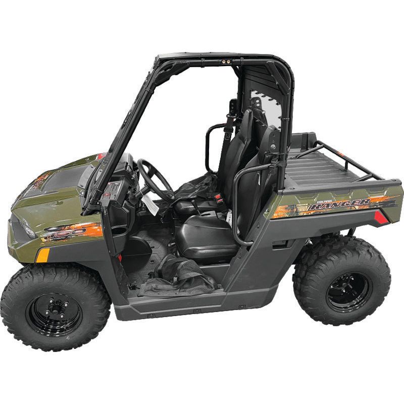 QuadBoss 18-22 Polaris Ranger 150 EFI Roof Windshield & Rear Panel Kit