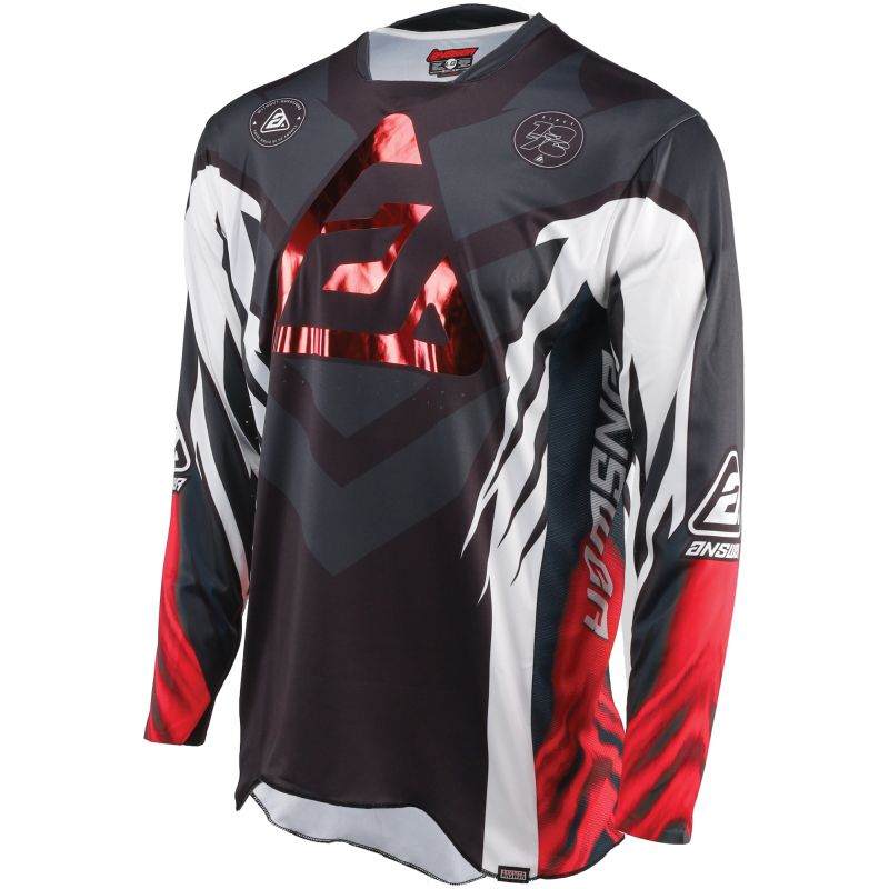 Answer 25 Elite Xotic Jersey Crimson/Black Youth - Large