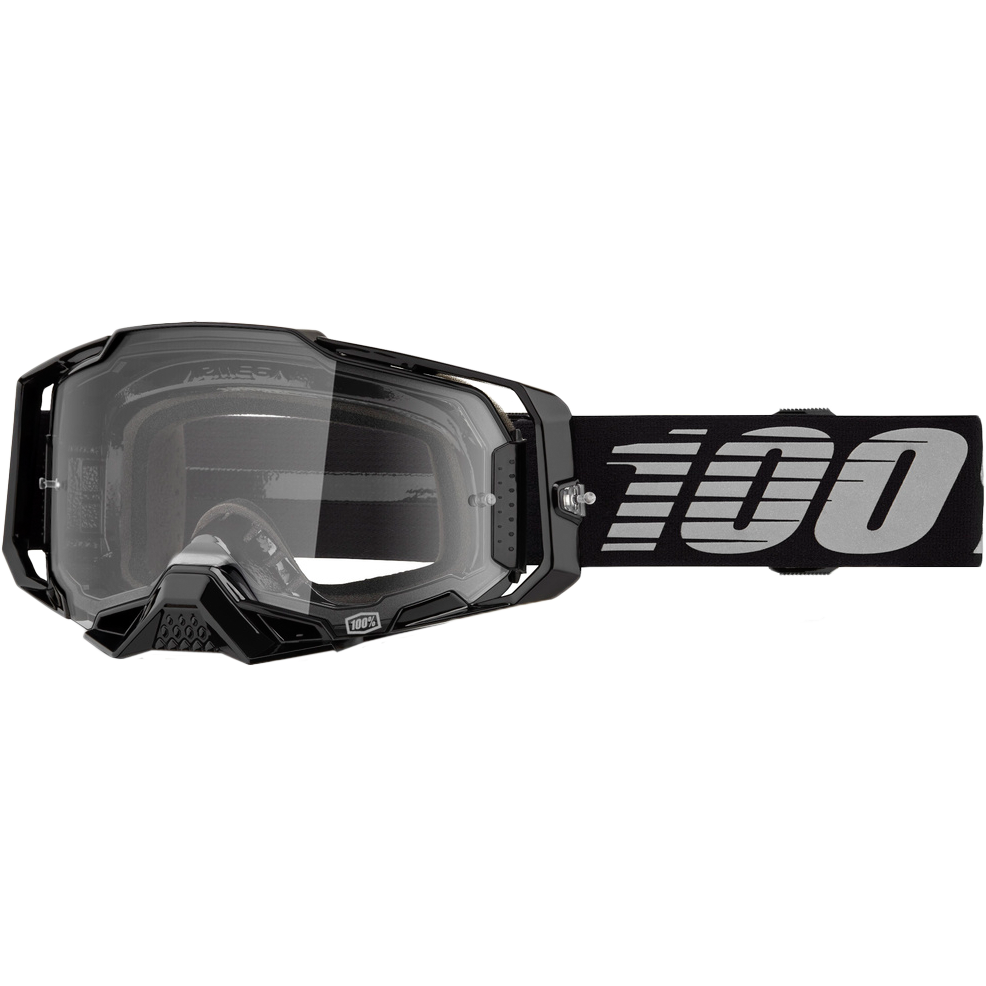 Armega Goggle Black Clear Lens