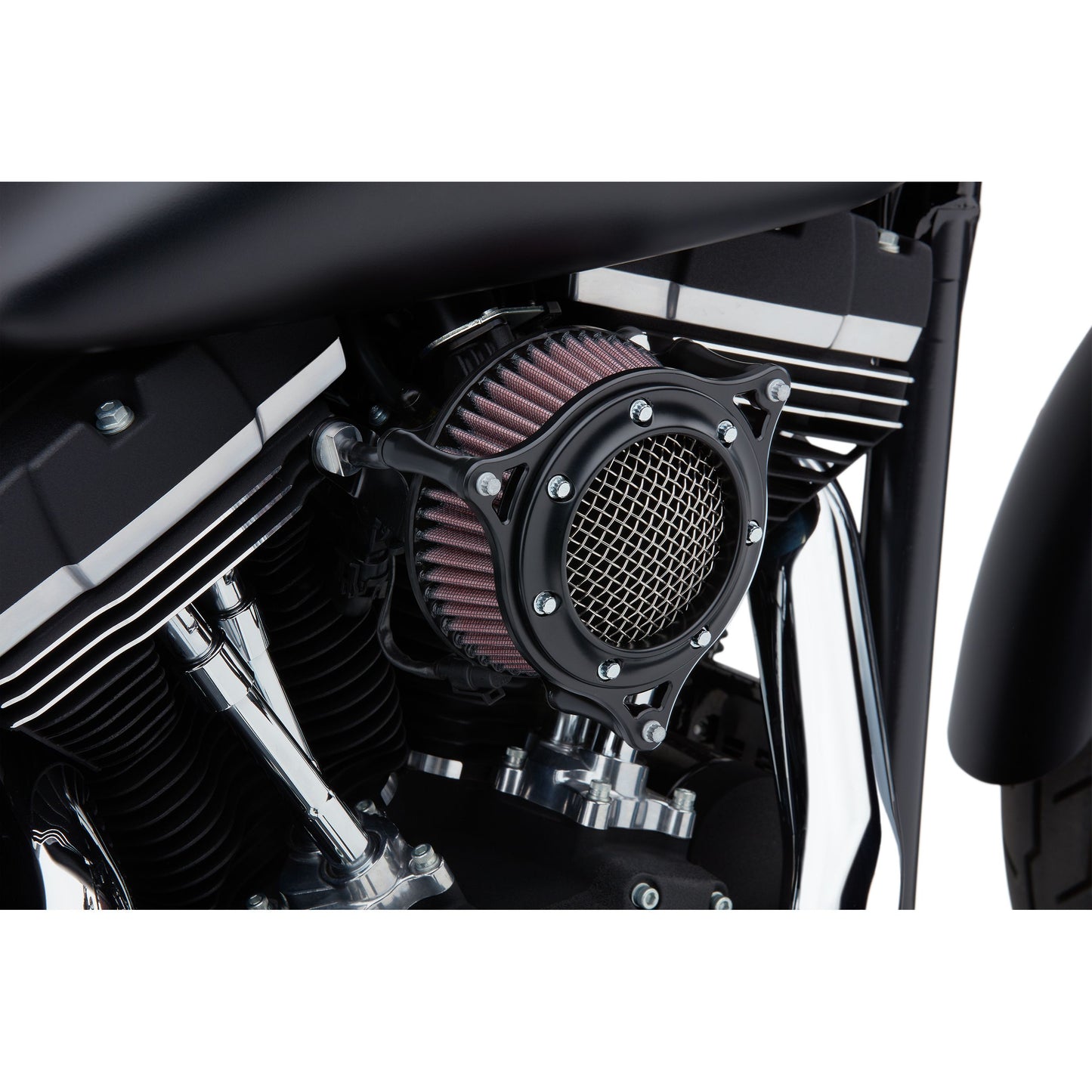 Rpt Air Intake System Black / Black Sportster 91 22