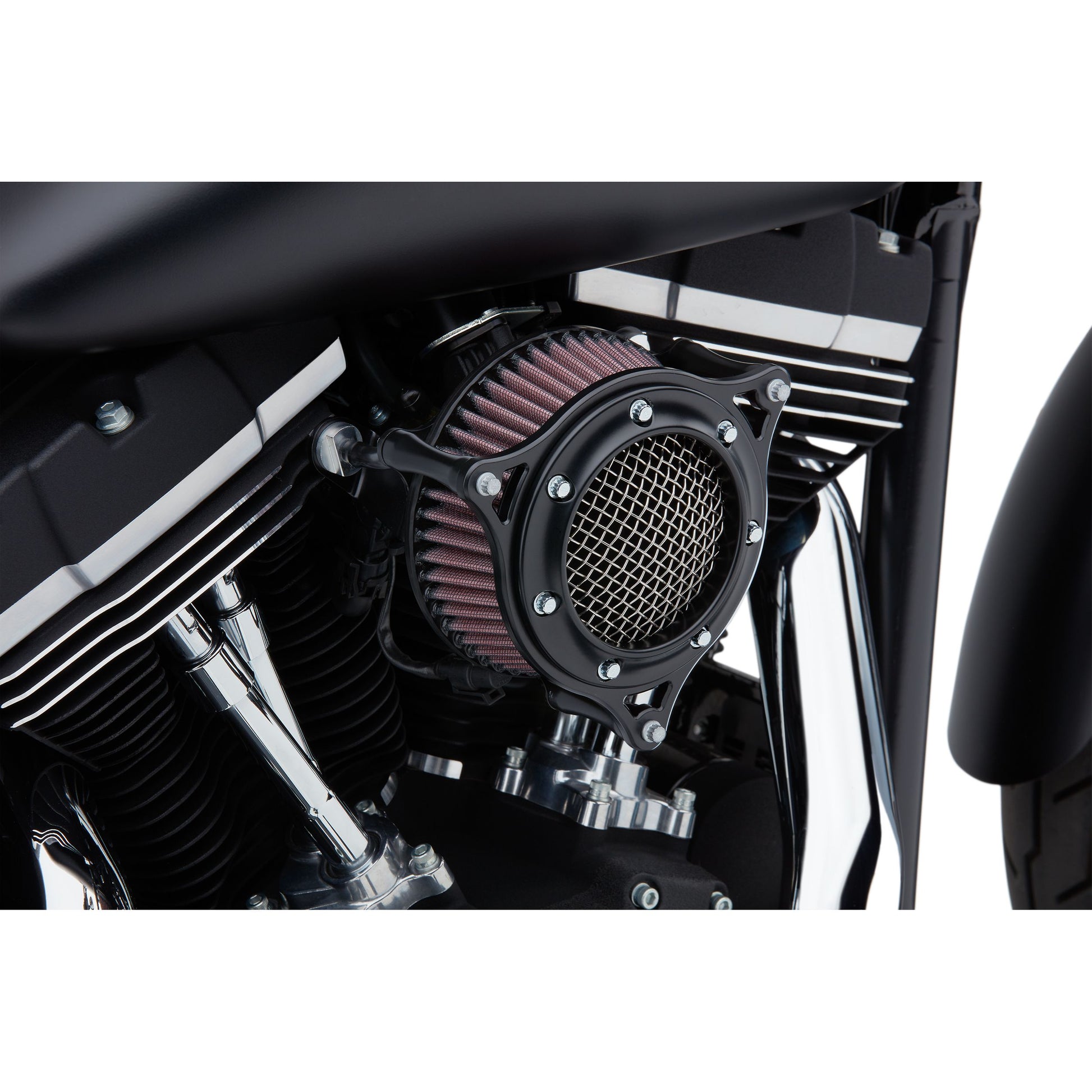 Rpt Air Intake System Black / Black Softail 18 22