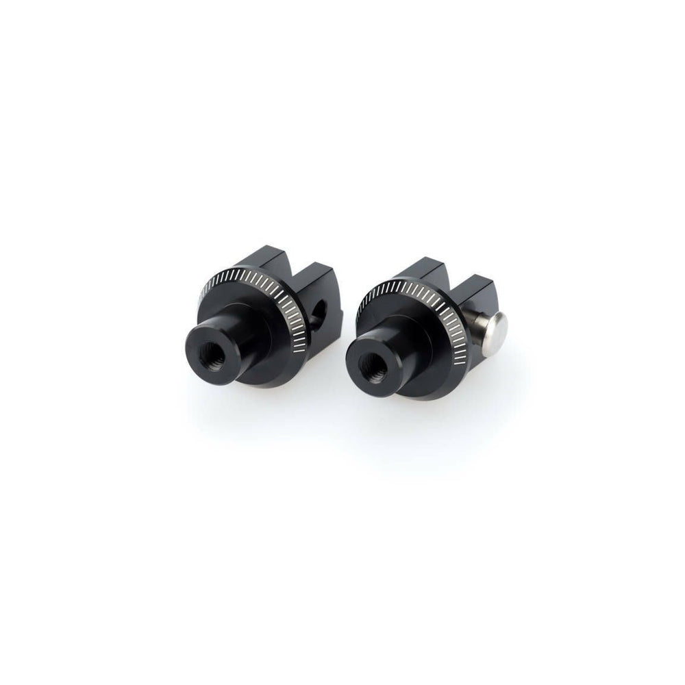 Footpeg Adapter Rider Black