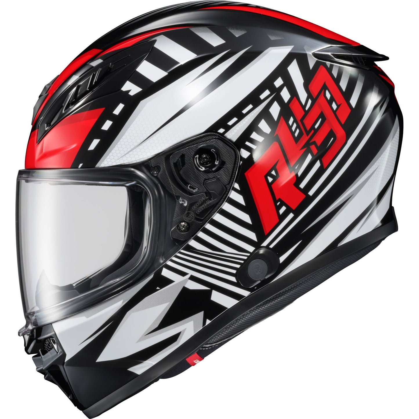 Exo R430 Full Face Helmet Head Trip Red Sm