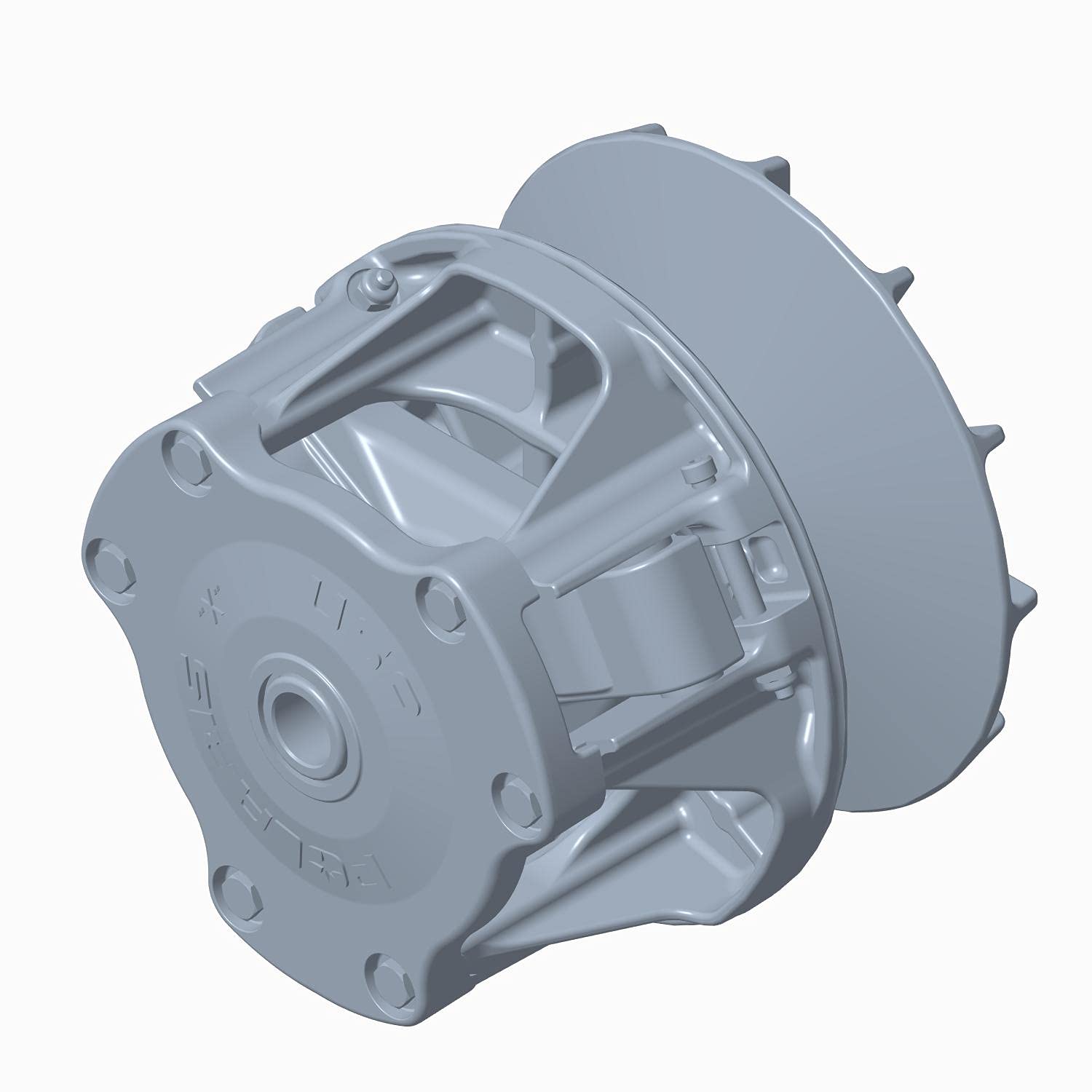Polaris RZR Basic Engine Braking System (EBS) Drive Clutch Assembly, Genuine OEM Part 1323283, Qty 1
