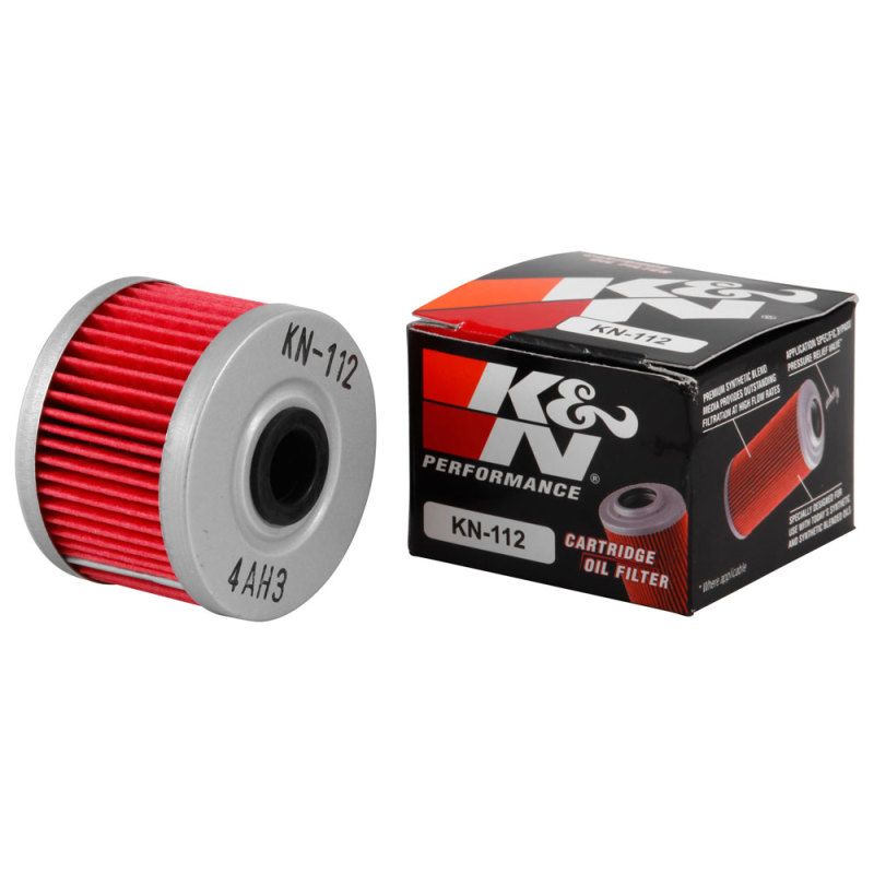 K&N Honda/Kawasaki/Polaris/Suzuki 1.969in OD x .469in ID x 1.438in H Oil Filter