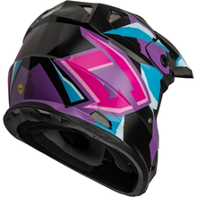 Mx 96 Splinter Helmet Black/Purple/Blue Sm