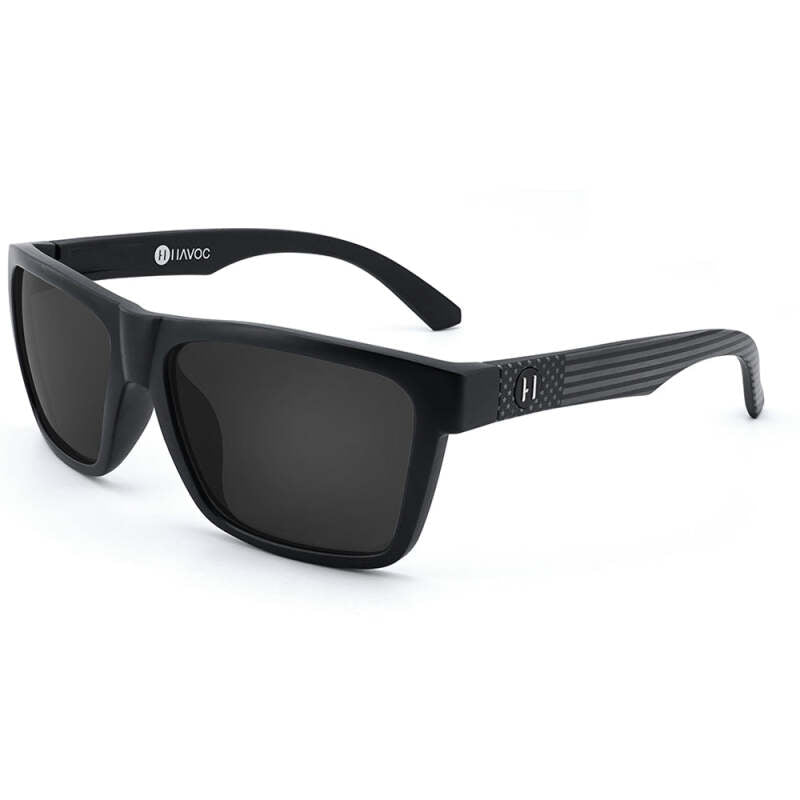Havoc Racing Atlas XL Polarized Sunglasses Black Flag