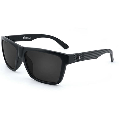 Havoc Racing Atlas XL Polarized Sunglasses Black Flag