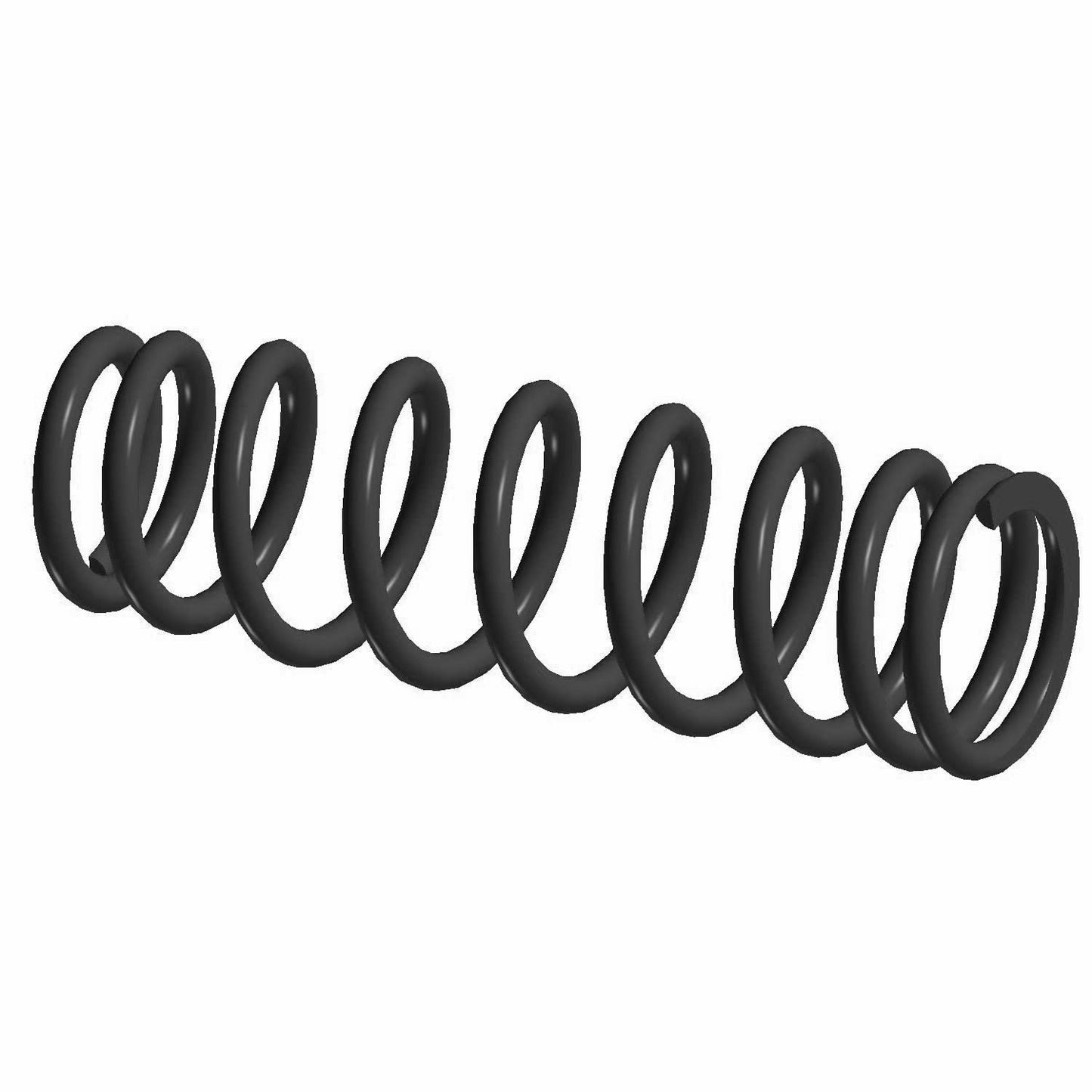 Polaris ATV Compression Spring 180#, Medium Gloss Black, Genuine OEM Part 7043539-067, Qty 1