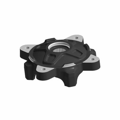 Polaris Ranger Front Wheel Hub, Medium Gloss Black, Genuine OEM Part 5137659-067, Qty 1