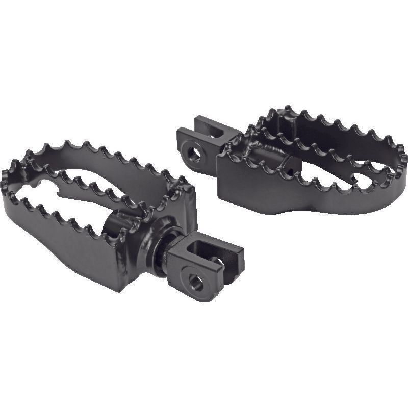 Burly Brand MX Pegs Rider - Black