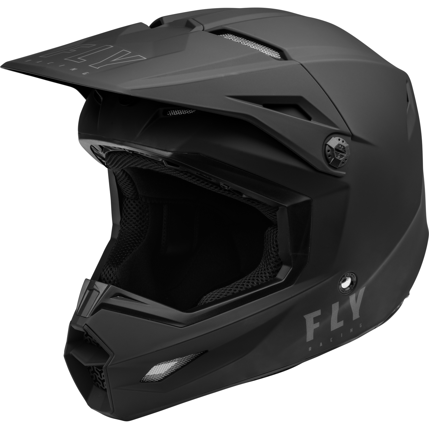 Youth Kinetic Lite Helmet Solid Matte Black Yl