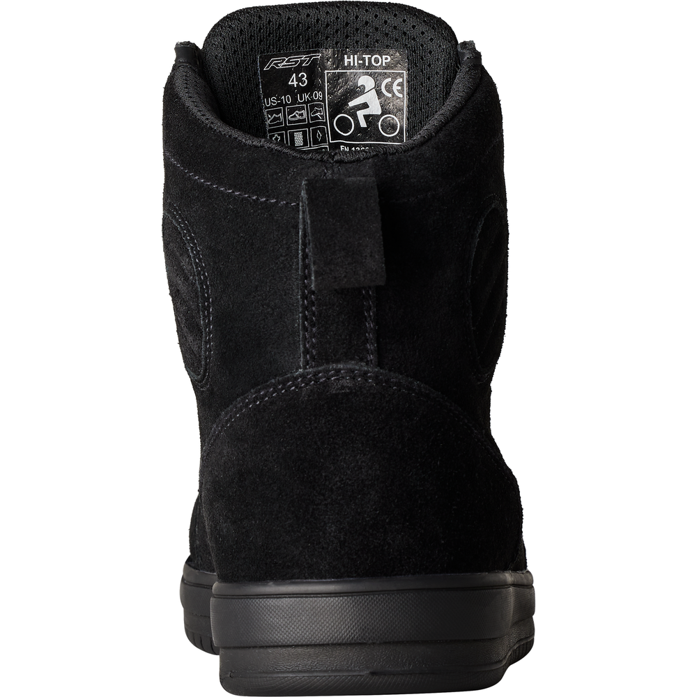 
                      
                        Hitop Moto Sneaker Ce Boot Black Suede  Sz 7
                      
                    