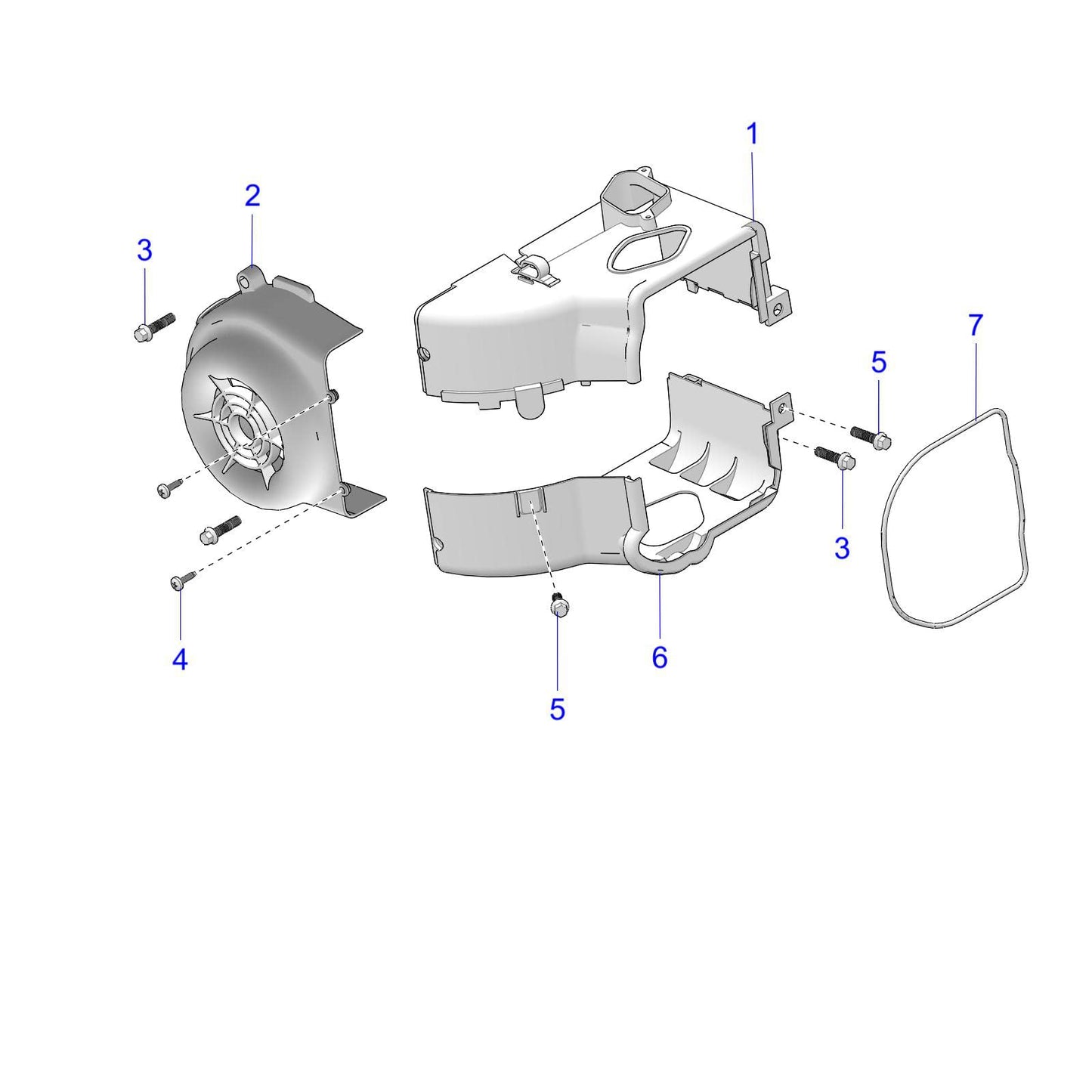 Polaris ATV Bolt M6X25, Genuine OEM Part 3023827, Qty 1