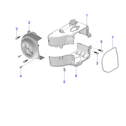 Polaris ATV Bolt M6X25, Genuine OEM Part 3023827, Qty 1