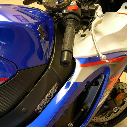 Bar End Sliders Black