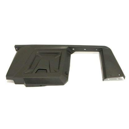 Polaris Ranger Fender with Rocker, Front, Left, Gloss Black, Genuine OEM Part 5438056-070, Qty 1