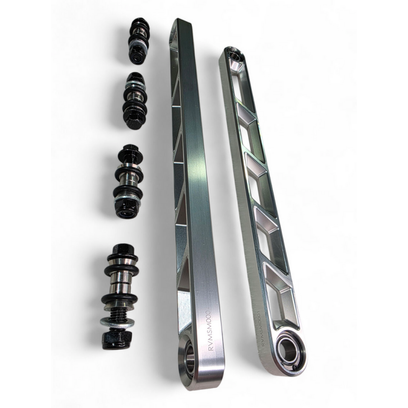 Elektric Offroad 2024+ Can Am Maverick R Rear Sway Bar Links Anodized Clear