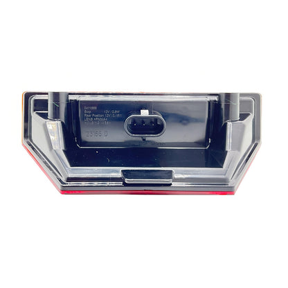 Polaris Ranger Taillight With Decal Assembly, Genuine OEM Part 2412774, Qty 1