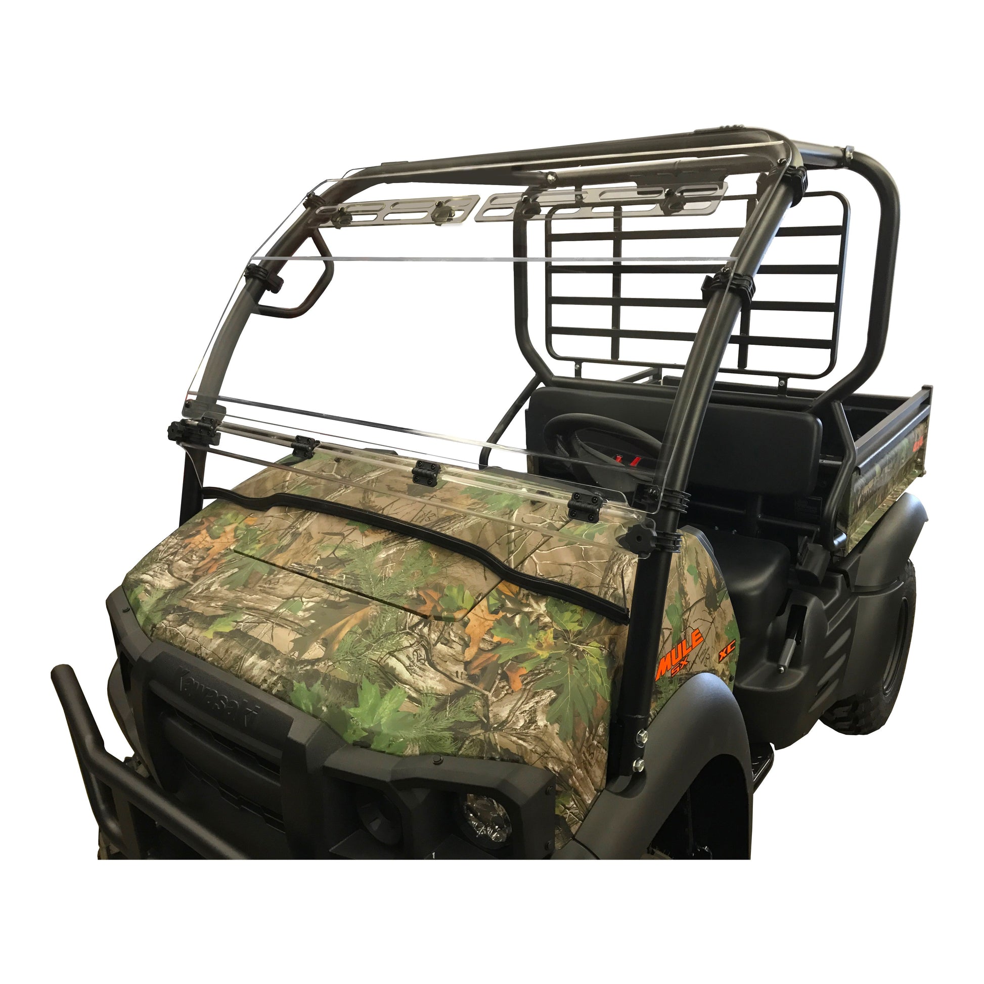 Fold Windshield Kaw Mule Sx