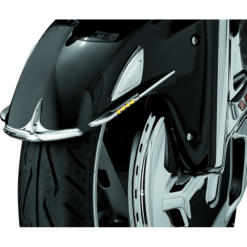 Kuryakyn Front Fender Tip 01-17 Honda GL1800 Chrome