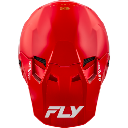 Formula Cc Objective Helmet Red/White Xs