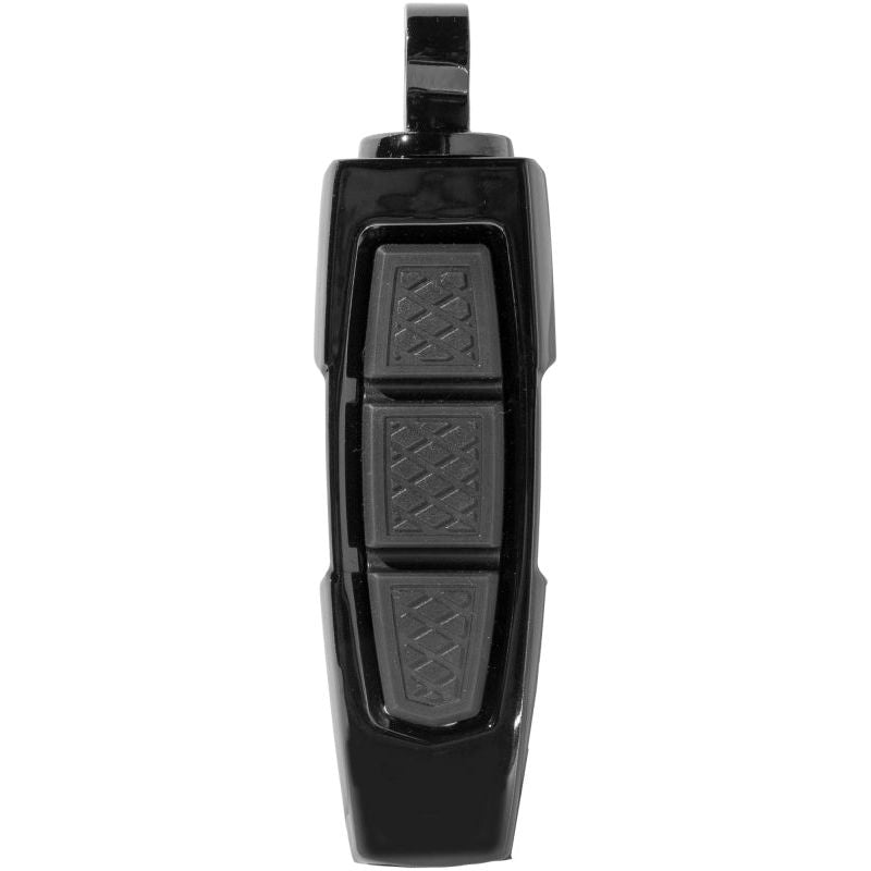 Kuryakyn Enygma Pegs With Adapter- Gloss Black